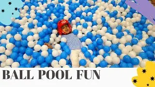 Ball Pool Fun for Kids | Indoor Ball Pit Fun Video