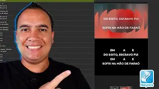Como COLOCAR CIFRA NA TV DE RETORNO usando o HOLYRICS - HOLYRICS NA PR&Aacute;TICA EP.4