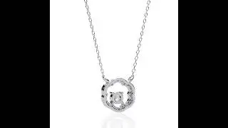 0.25 CT Round Cut Diamond Pendant  | Product ID: ULP1097 | 41