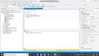 SQL Database ,Create DB, Create Tables Part 1
