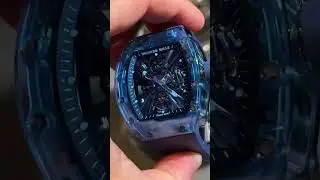 Perfect Day, Perfect Watch 💙 Richard Mille RM 12-01 Blue Sapphire | Ultimate Treat Yourself Flex