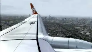 [HD] Landing Intl Benito Juarez Int'l Airport (Mexico City) MMMX / MEX