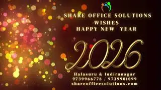 Share Office Solutions wishes you Happy New Year 2026