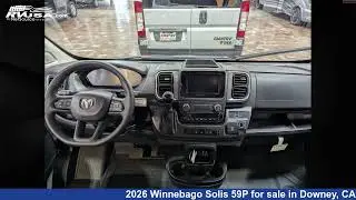 Incredible 2026 Winnebago Solis 59P Class B RV For Sale in Downey, CA | RVUSA.com