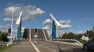 Brugopening Nije Sansleatbrêge Terherne Ophaalbrug Drawbridge/ Pont-levis/ Klappbrücke