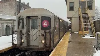 IRT Jerome Ave Line: (4) Trains End/Begin Service @ Woodlawn (R62A, R142, R142A)