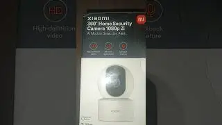 Xiaomi 360&deg; Home Security Camera 1080p 2i | #tech #unboxing #trending #xiaomicamera