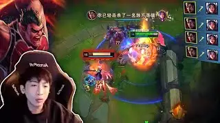 When Xiaochaomeng Darius meet Rank 1 Irelia - Engsub
