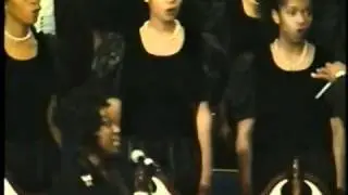 Rev. Cynthia Wilson (soloist) with Dillard University Choir 