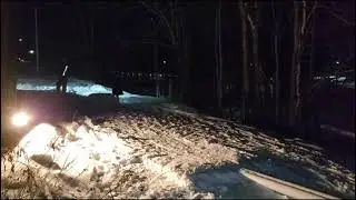 Attempting and Learning new tricks on backyard rail!