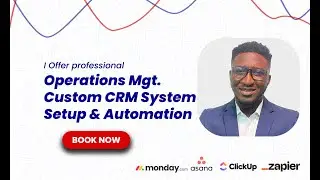 Operations Management | CRM Setup and Automation