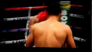 TYSON MARQUEZ VS BRIAN VILORIA TKO - WBO flyweight world title 18.11.2012
