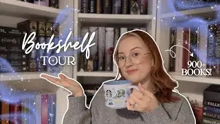 Bookshelf Tour 🌟 | OVER 900 Books Library Tour