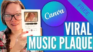 Create A Viral Acrylic Music Plaque In Just 10 Minutes!