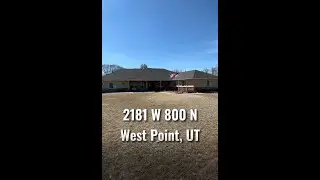 Residential Home for Sale: 2181 W 800 N, West Point, UT