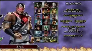 MK Deadly Alliance - Kano (Alternate)