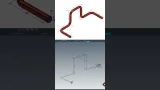 Sweep Command! | Autodesk Inventor | 2025 #3dprinting #autodeskinventor #cad #mechanic
