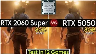 RTX 2060 Super vs RTX 5050 - Test In 12 Games - Amazing Fight