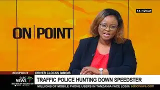 Police hunt down Joburg speedster
