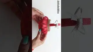 How to make glitter foam sheet basket /glitter basket#shorts #ytshorts #basket#diy #anishacraftideas