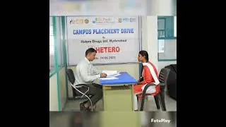 Campus placement drive by HETERO DRUGS  for B.Pharmacy and M.Pharmacy on 24th June 2022.