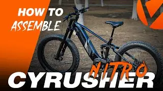 2023 New Nitro New Breakthrough Fat Tire Ebike Assembly Guide | Cyrusher Bikes