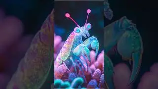 sea creatures + gem ( mantis shrimp, stingray, whale, shark,orca )