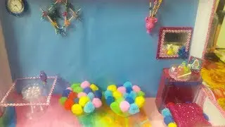 MINIATURE DOLLHOUSE IN A BOX DIY/MINIATURE DIY/simplified home diy