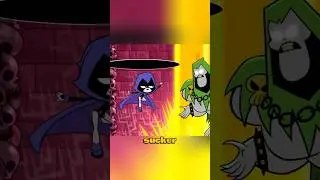 Raven Tricks DEATH! #reels #teentitansgo #funny #dc #cartoon #shorts