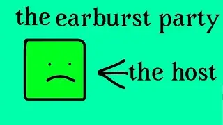A not Cybermations story: the ear burst party | happy new year!