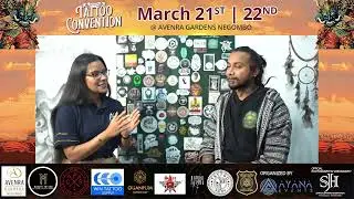 Senior Tattoo Artist Nirmal Ruvinda Interview | Ceylon Tattoo Convention 2026