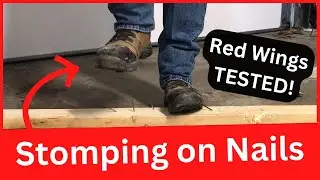 Red Wing Puncture Resistant Boots TESTED
