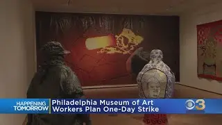 Philadelphia Museum of Art workers plan 1-day strike