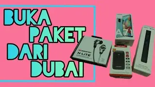 Unboxing Paket Dari Dubai | #moizux9