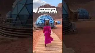 Add to your bucket list: camping in the Wadi Rum desert at Aicha Luxury Camp! #visitjordan #travel