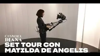 Sul set con Matilda De Angelis | Citadel: Diana