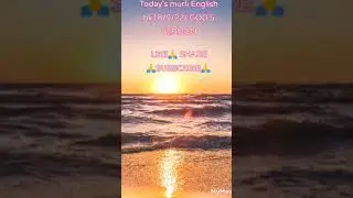Daily Murli English|Have Faith For Victory |Murli|Brahmakumaris|short|viral|Gyanmoti| @tvpeaceofmind