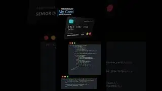 How to build a 3D ATM Card with Mouse Tracking 🚀