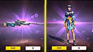 NEW FADED WHEEL AWM SKIN | WAVE BREAKER KAZE AWM GIVEAWAY | FADED WHEEL FREE FIRE | FF NEW EVENTS