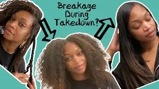 Try this takedown technique and NEVER have breakage again!! |Relaxed Hair |Protective styles| Growth