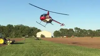R22 fulldown autos and cockpit view #helicopter #aviation #pilot #robinsonhelicopter