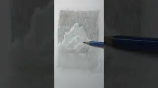 Easy trick for drawing clouds #shorts #drawing #clouds
