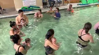 Motor Boat song baby (infant) swimming