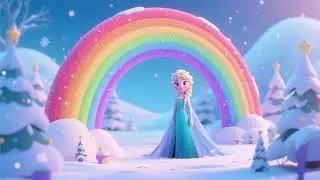 Elsa&rsquo;s Winter Rainbow ❄️🌈 | A Magical Winter Adventure