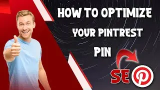 Learn How To Optimize and Design  Pinterest Pin  In Just 14  Min In 2022 #pintrestpin #seo