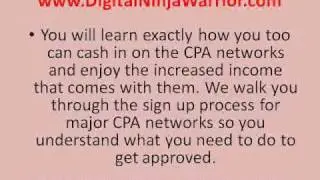 CPA Affiliate Offers - Making Money With CPA Offers