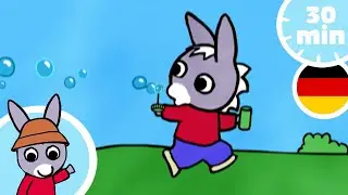 🌬️ Trotro macht Blasen im Garten! 🌬️ - Cartoon für Baby