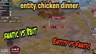 Fnatic vs 8bit | Entity vs vsgCraw vs Fnatic | Entity chicken dinner