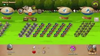 Rising Warrior Gameplay  training camp - Survival Stage 1 (lv 1/3)