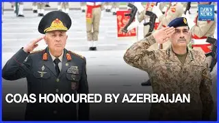COAS Asim Munir Awarded Azerbaijan&rsquo;s Patriotic War Medal for Strengthening Military Ties | Dawn News